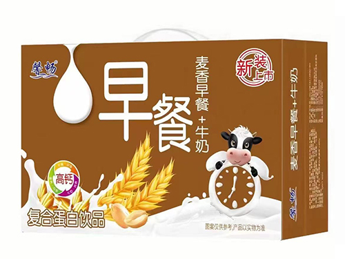 麥香早餐+牛奶復合蛋白飲品