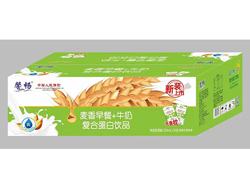 麥香早餐+牛奶復合蛋白飲品