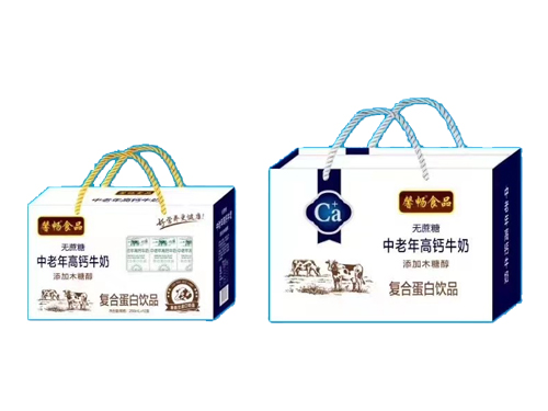 無(wú)蔗糖中老年高鈣牛奶復合蛋白飲品
