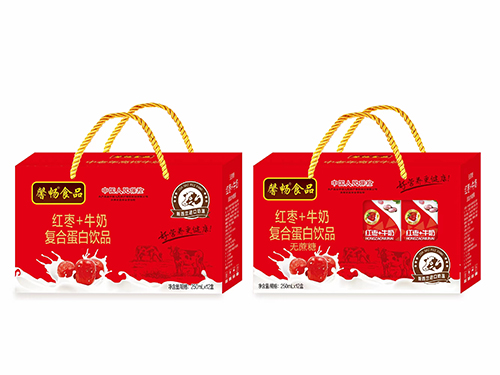 紅棗+牛奶復合蛋白飲品禮盒